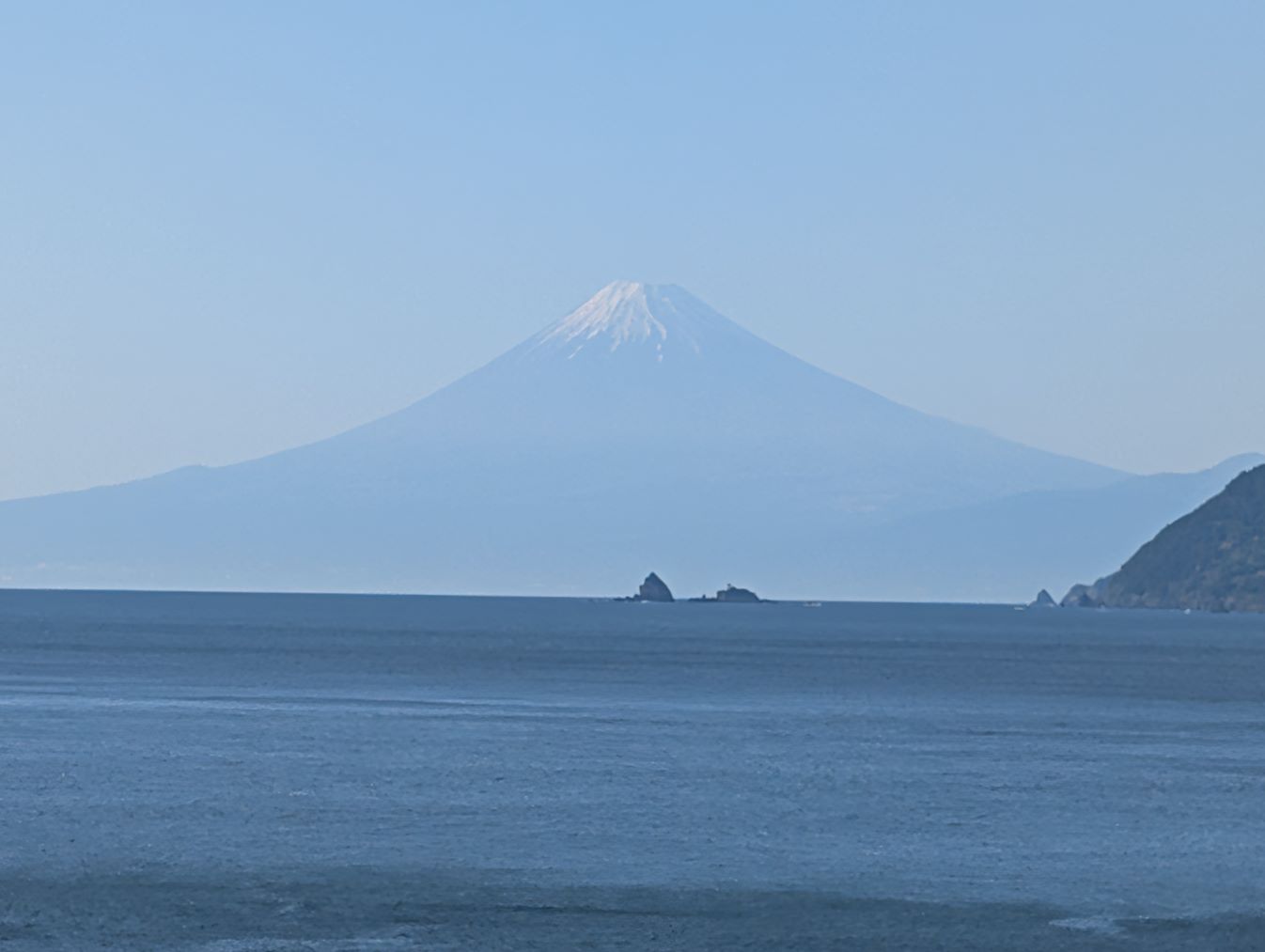 Fuji epuis Izu